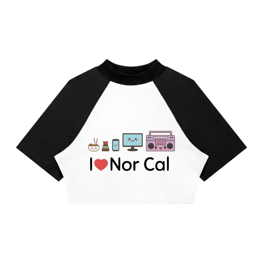 I Heart Nor Cal | Crop T-Shirt